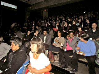 Audience members at the University of Toronto