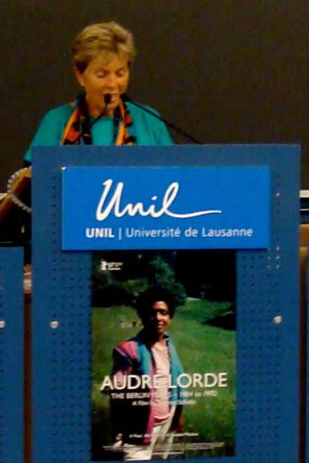Dagmar Schultz at the University of Lausanne